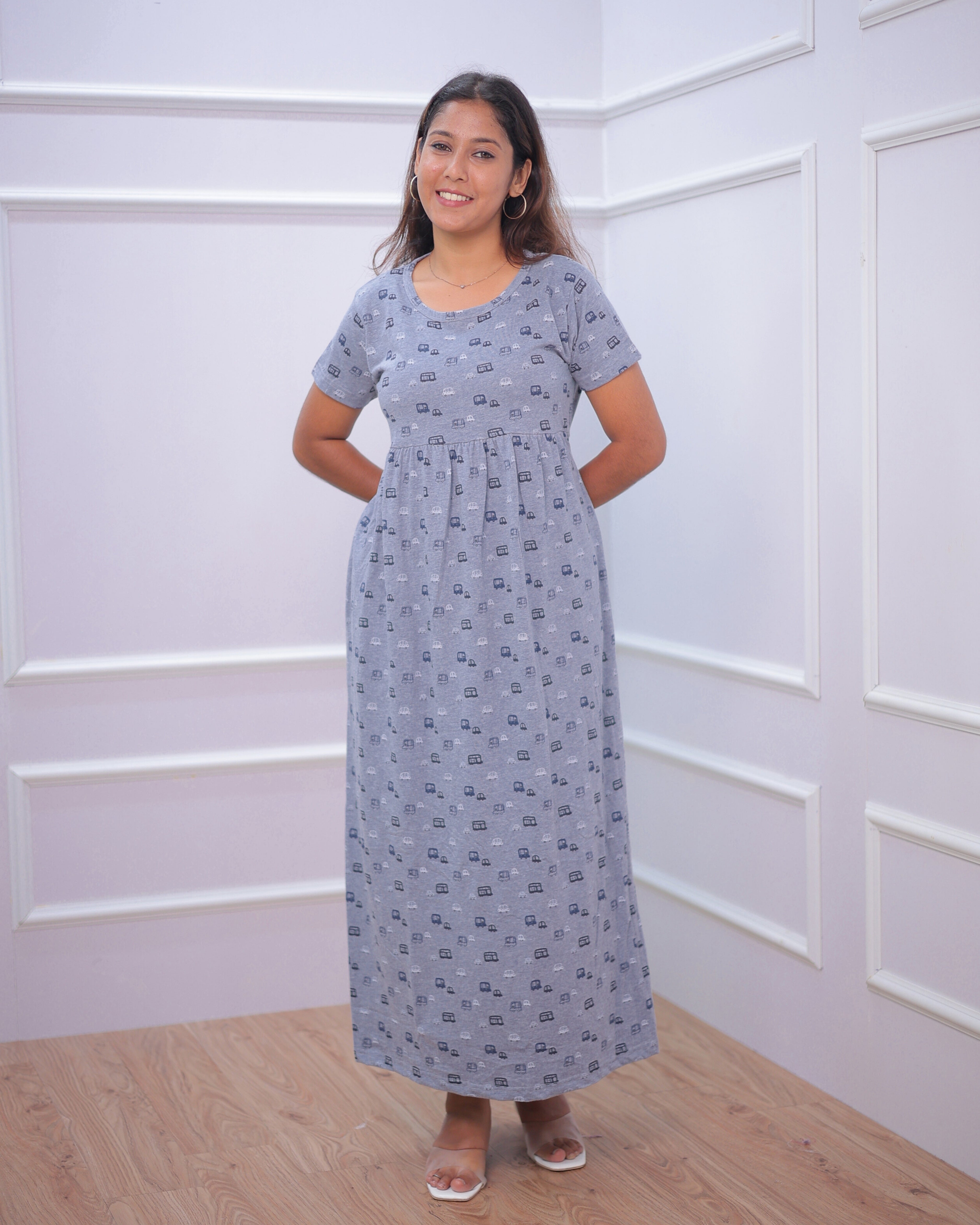 Kim | Casual Non-Maternity Loungewear - Normal Sleeve | Full Length