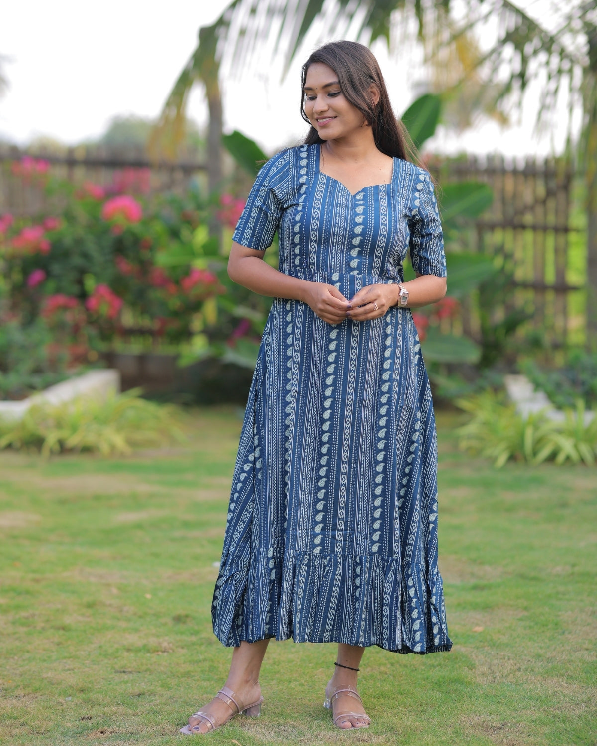 Teal - Aruvi | Maternity Kurti