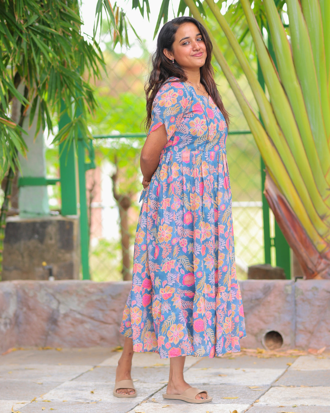 Cavery | Maternity Maxi with Full Lining [Double Side Zips] - DISPATCH DATE_SEP-20