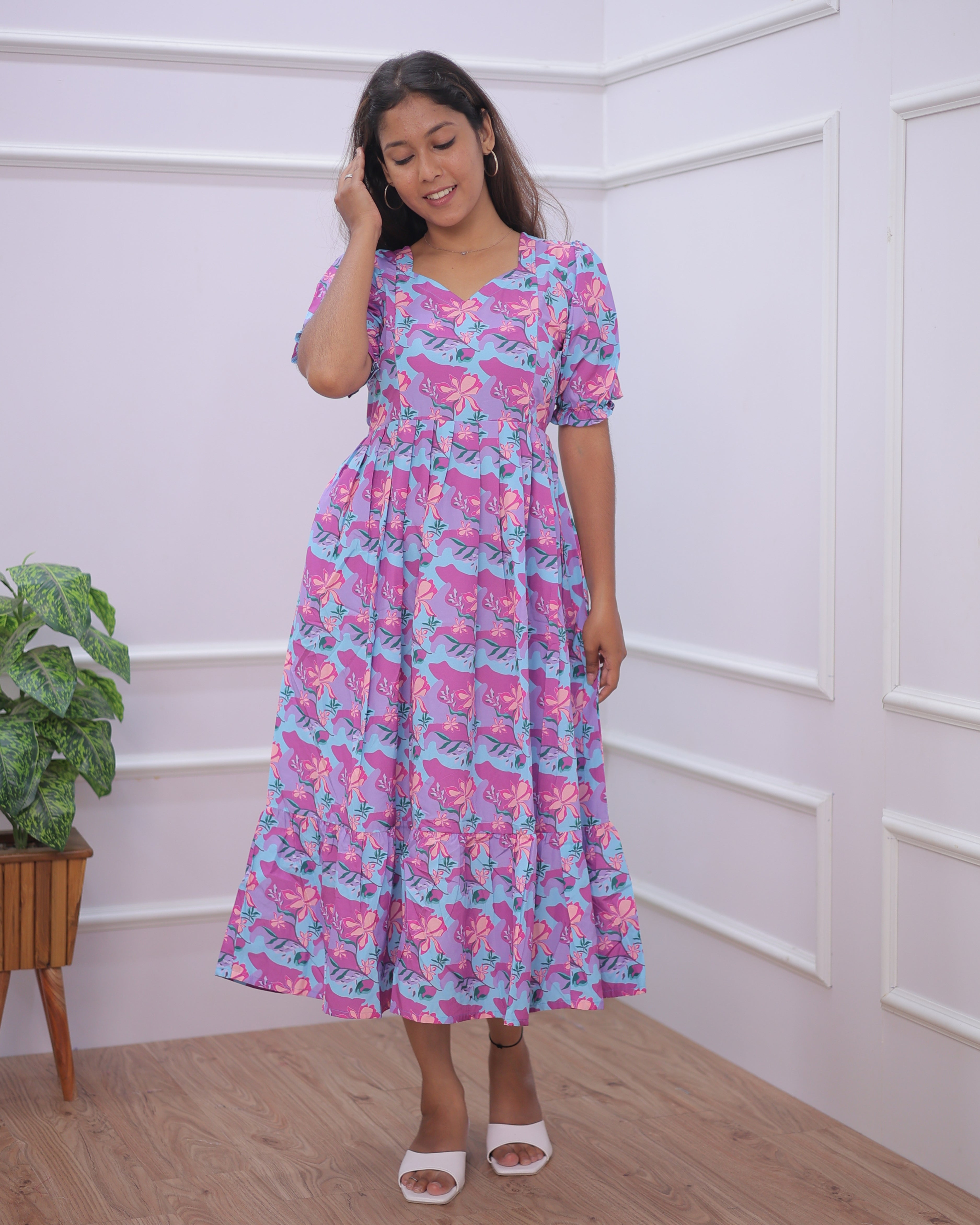Samaya | Maternity Maxi [Double Side Zips]