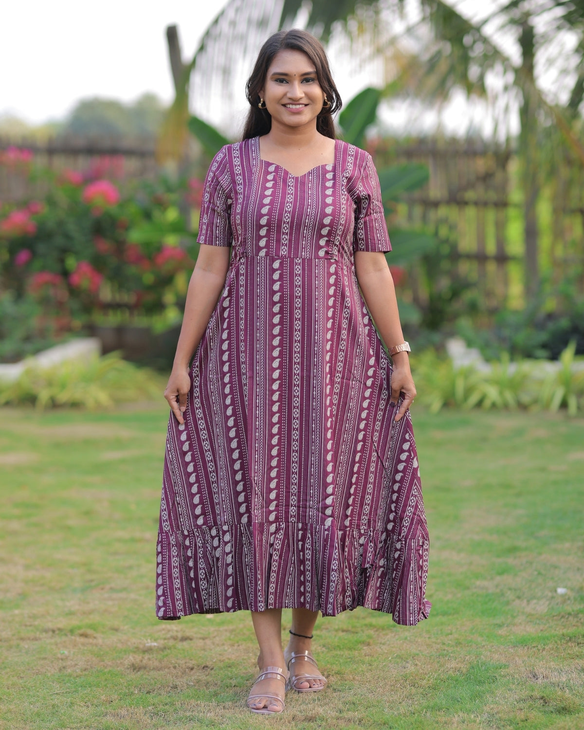 Wine - Aruvi | Maternity Kurti