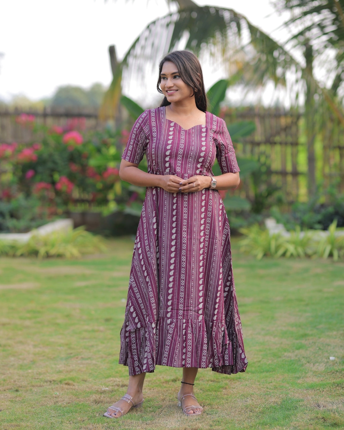 Wine - Aruvi | Maternity Kurti