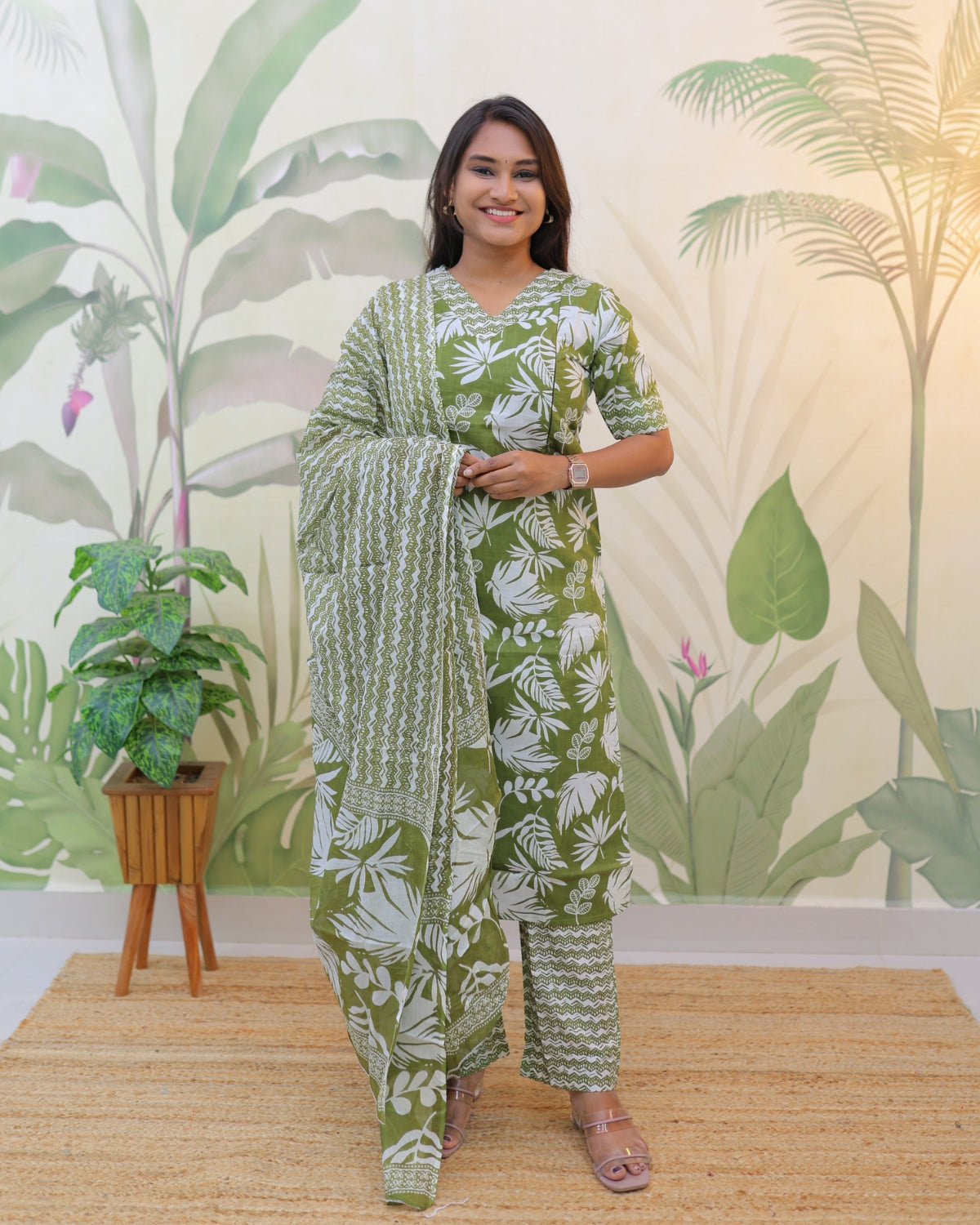 Ooviya | Maternity Kurta Set with Lining