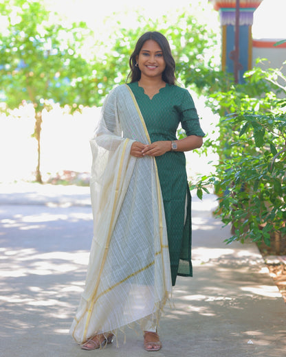 Ellai | Maternity Kurta Set with Lining