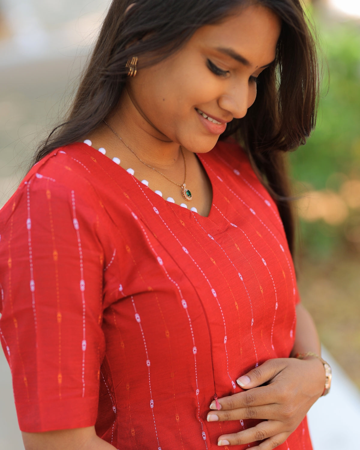 Sundari | Maternity Kurta Set with Lining