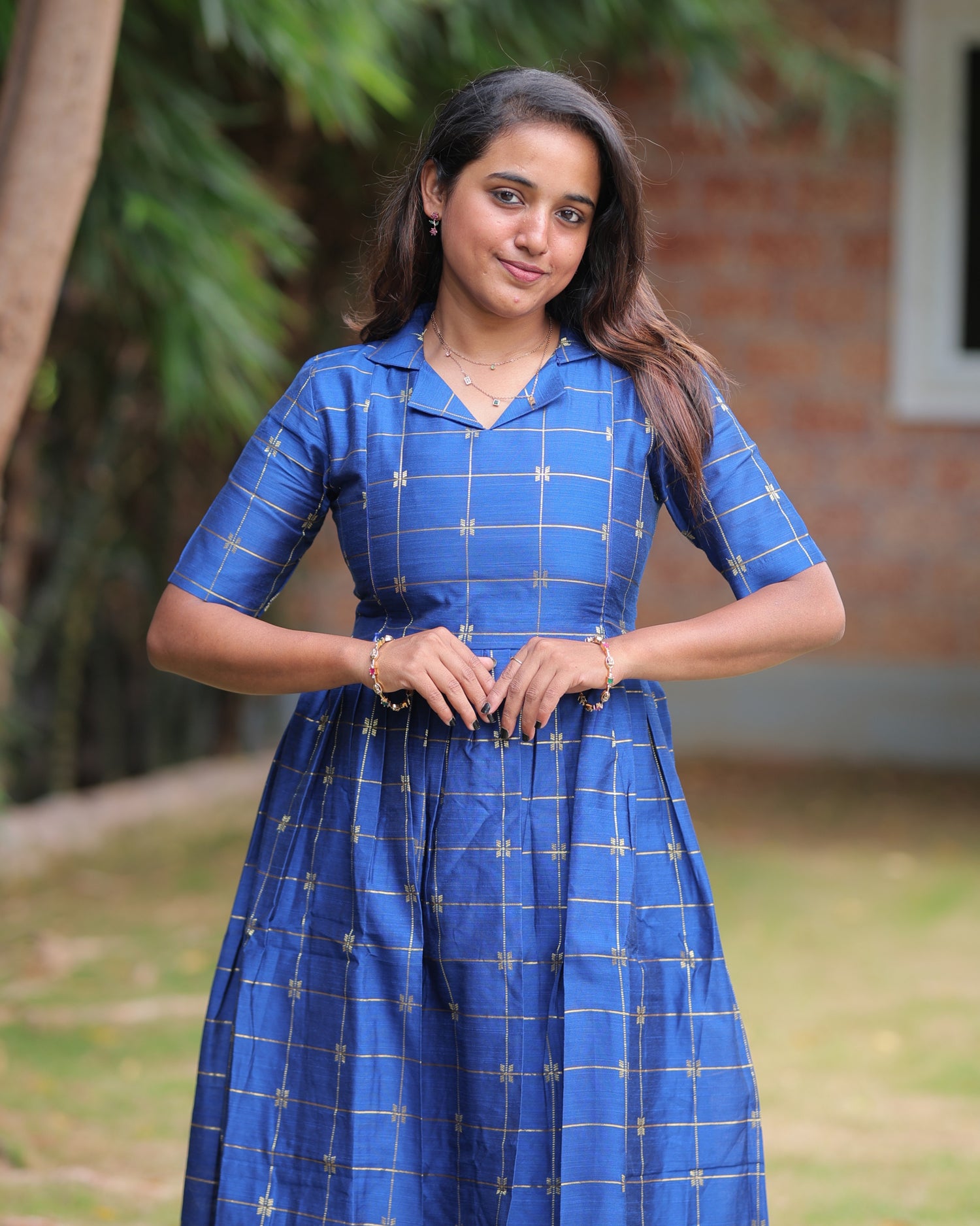 Kadhal | Maternity Maxi with Full Lining [Double Side Zips]