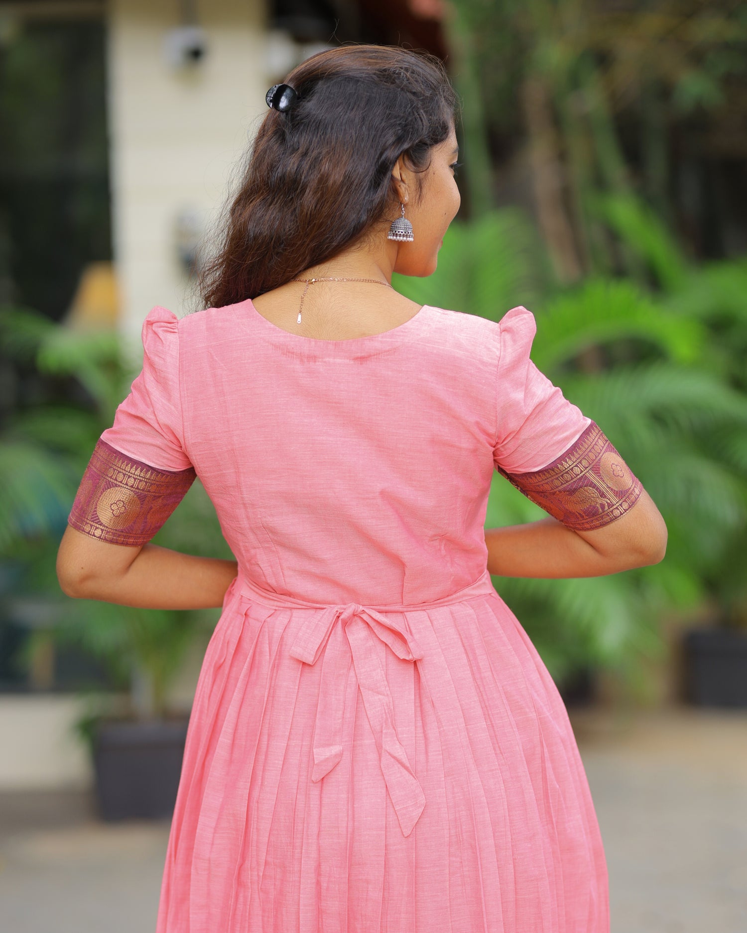 Poonguzhali_V5 Maternity Maxi with Full Lining [Double Side Zips]