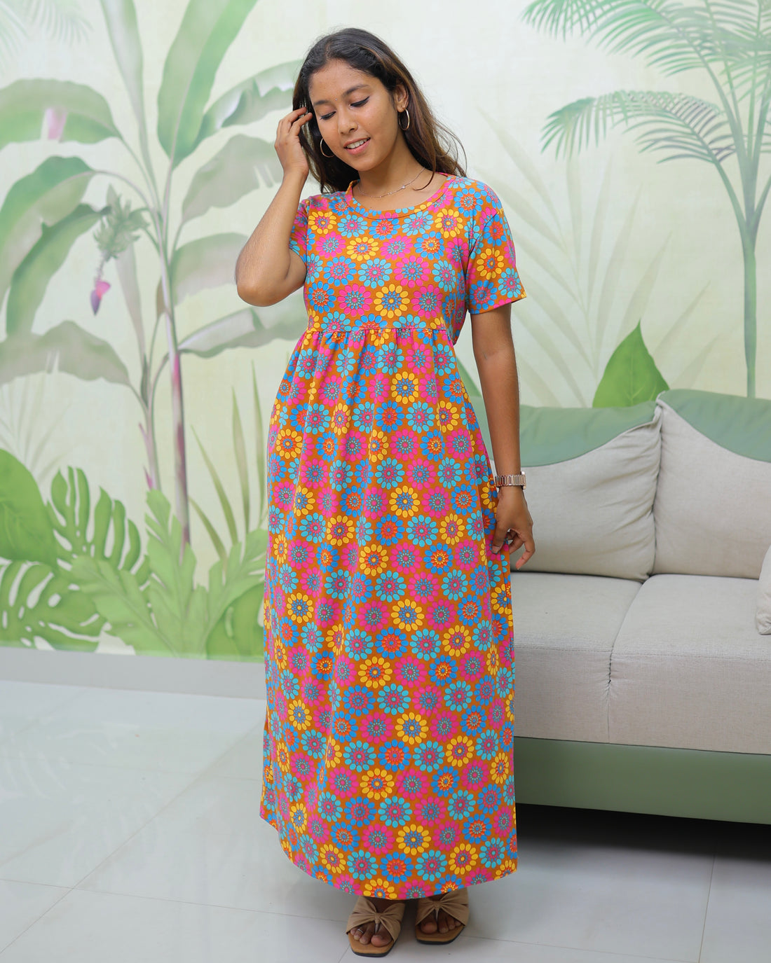 Srinidhi | Casual Non-Maternity Loungewear - Normal Sleeve | Full Length