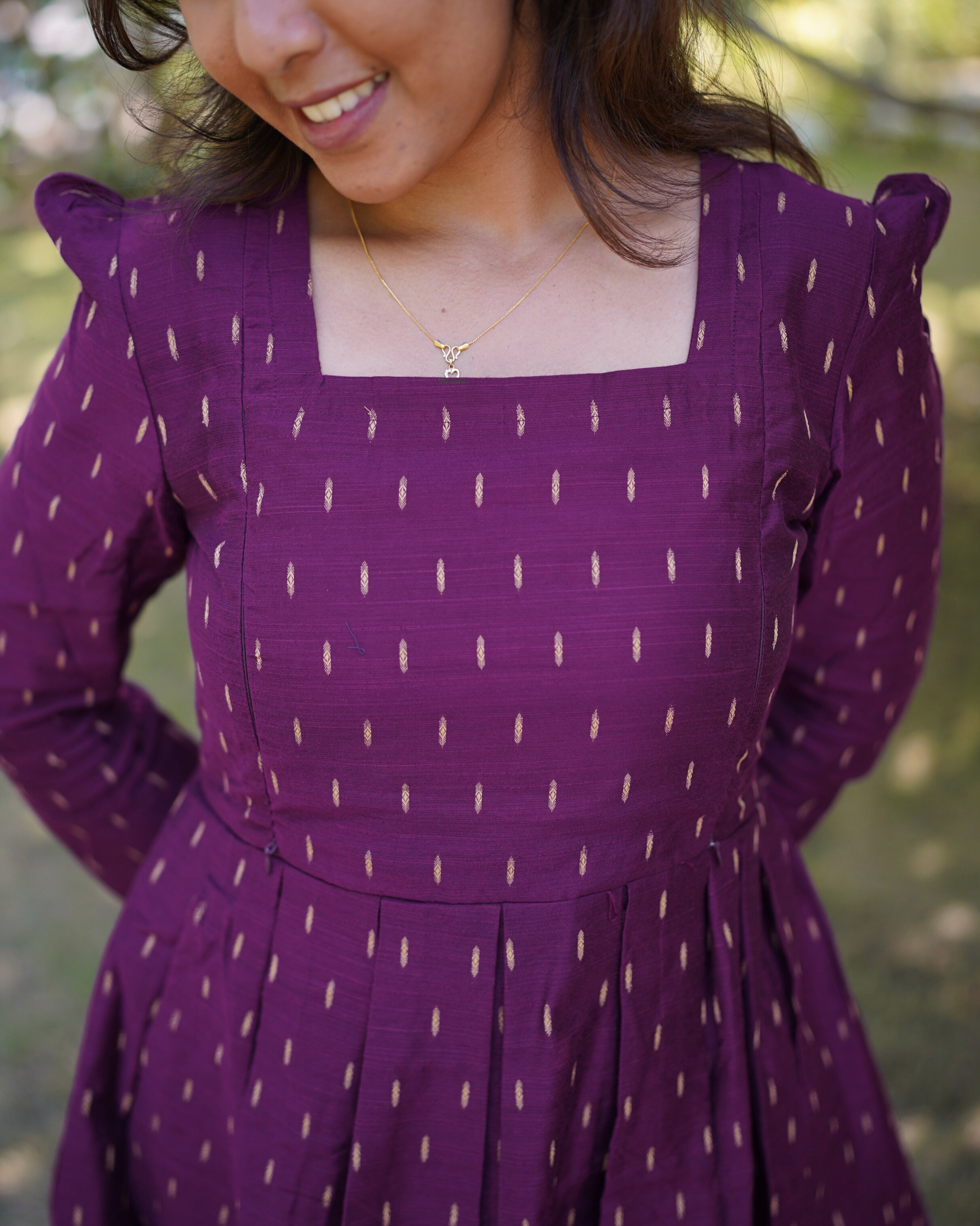 MagilMathi_V2 | Maternity Maxi with Full Lining [Double Side Zips]
