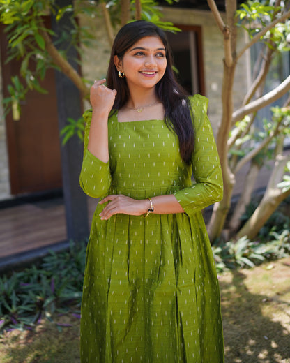 MagilMathi_V1 | Maternity Maxi with Full Lining [Double Side Zips]