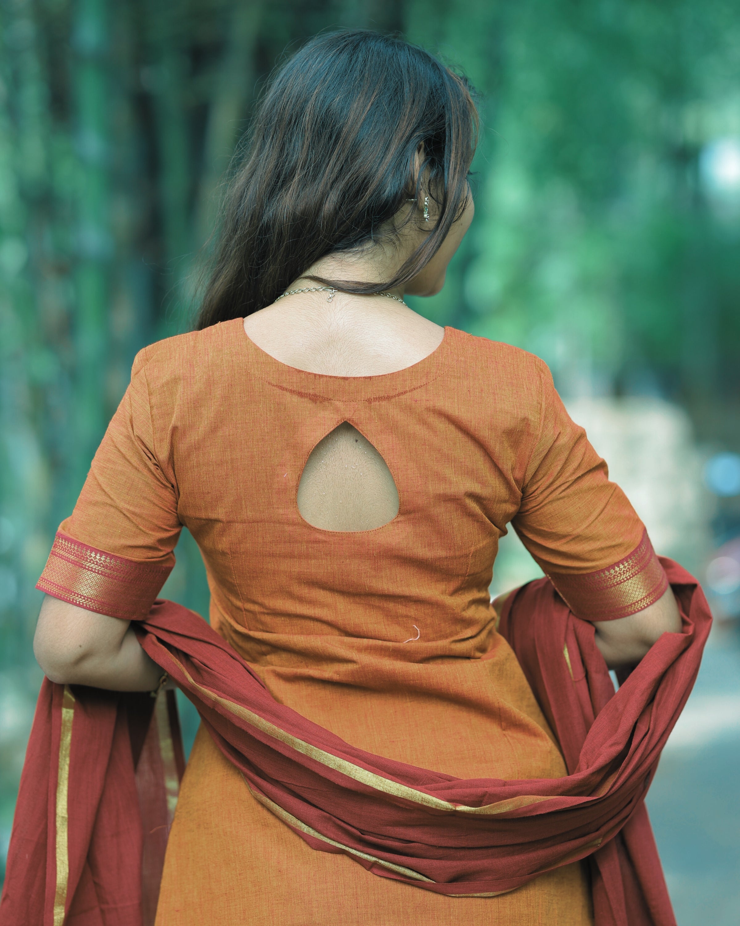 Mangalagiri V1 | Maternity Kurti with Lining [TOP + PANT + DUPATTA] - DISPATCH DATE - SEP_30