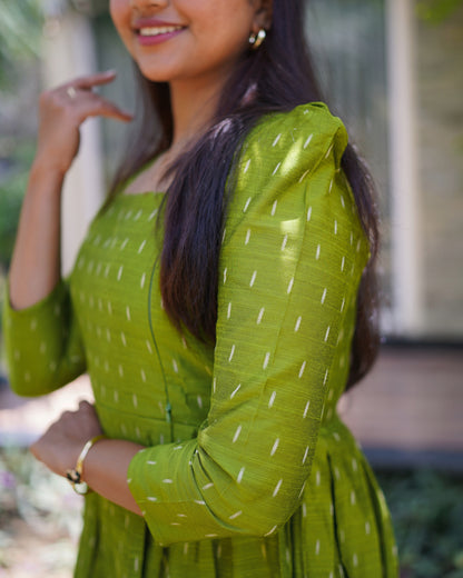 MagilMathi_V1 | Maternity Maxi with Full Lining [Double Side Zips]