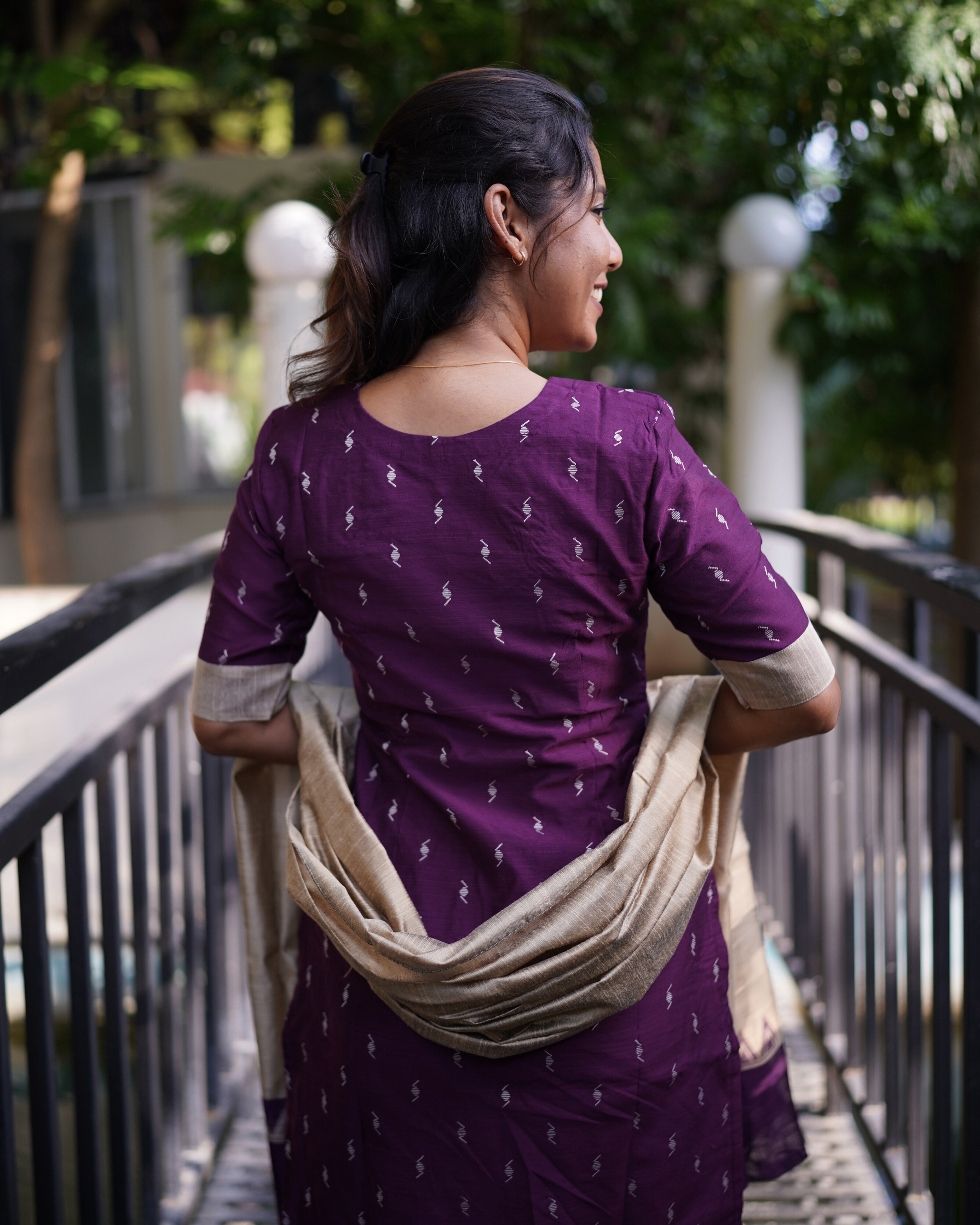 Vasuki | Maternity Kurti with Lining [TOP + PANT + DUPATTA] - Only S Available