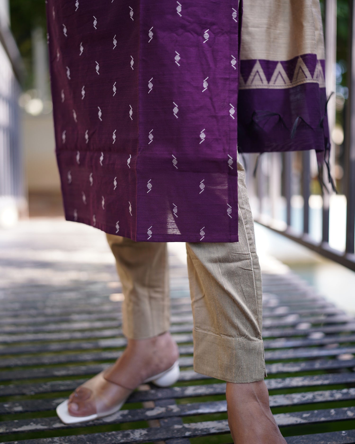 Vasuki | Maternity Kurti with Lining [TOP + PANT + DUPATTA] - Only S Available