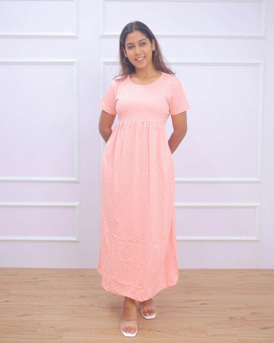 Peach_bud | Casual Non-Maternity Loungewear - Normal Sleeve | Full Length