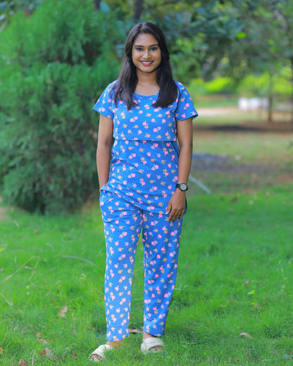 Jovita | Zipless Feeding Pant Set