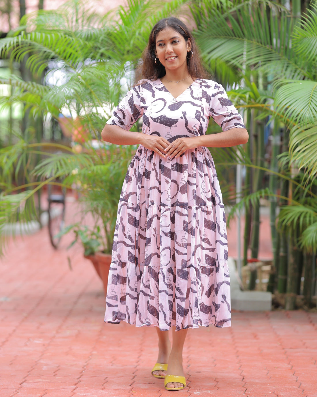 Bestie | Maternity Maxi with Full Lining [Double Side Zips]