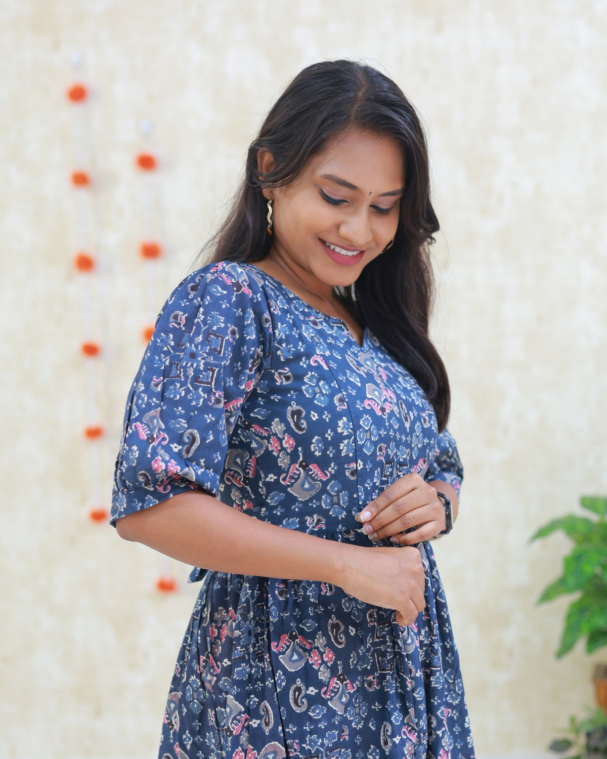 Kaaveri | Maternity Cotton Kurti