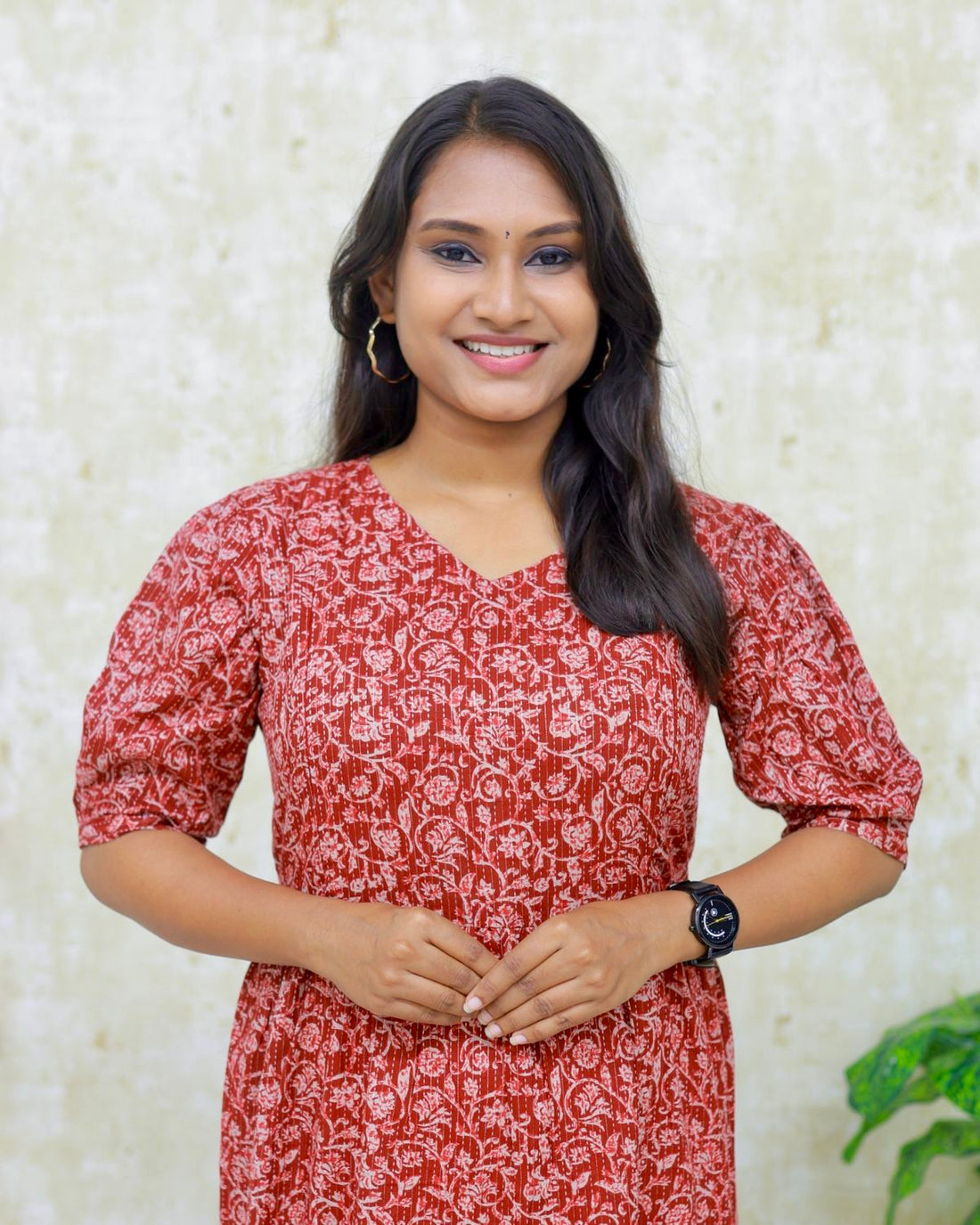 Mathi | Maternity Katha Cotton Kurti