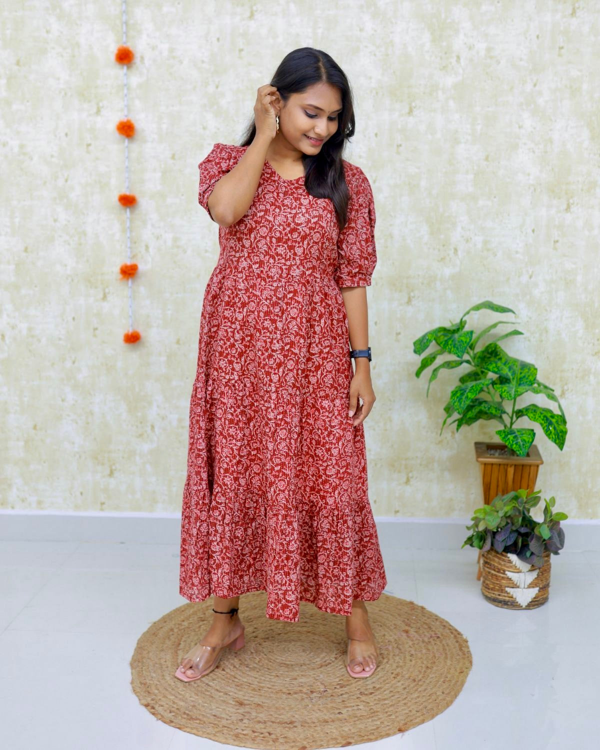 Mathi | Maternity Katha Cotton Kurti