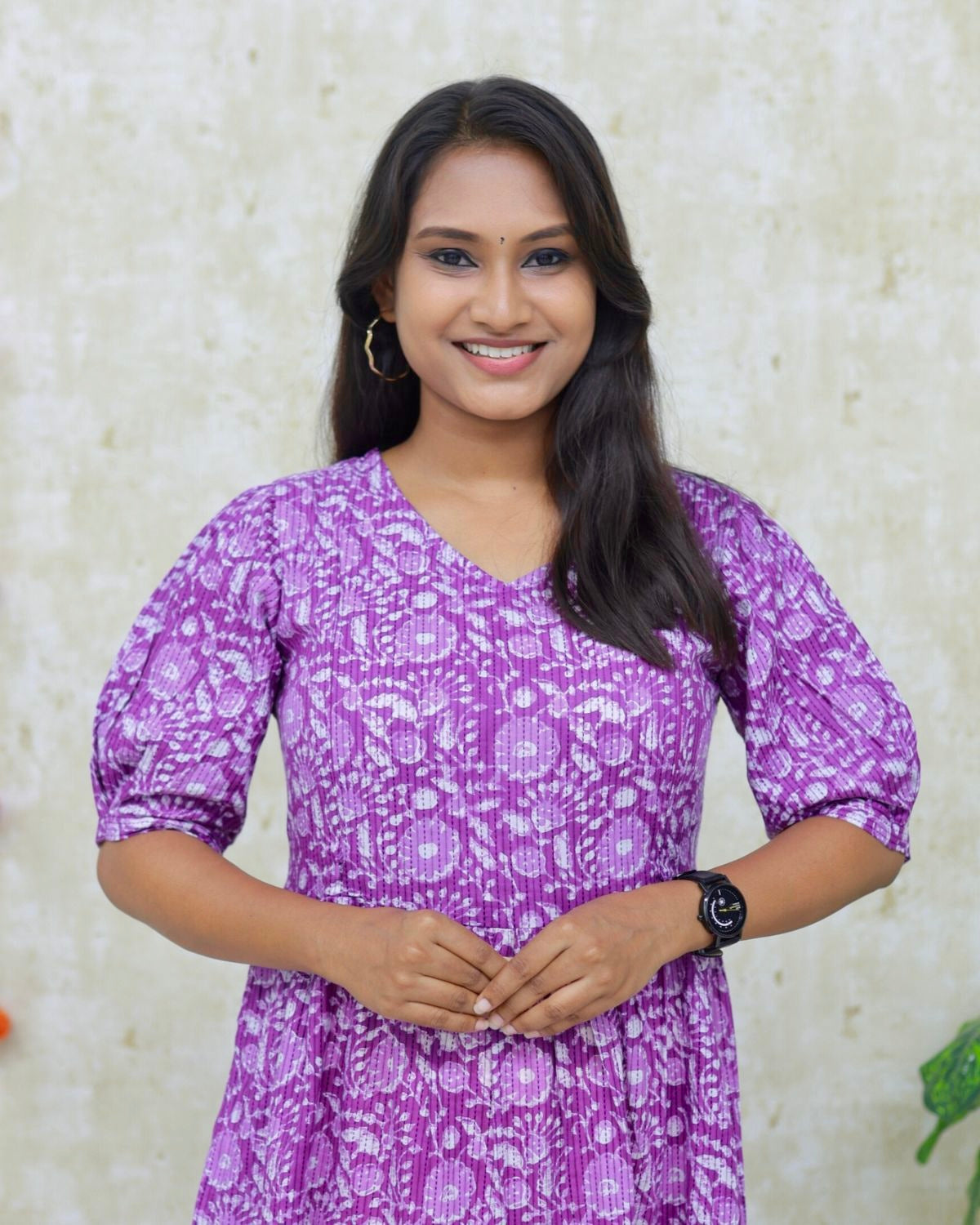 Oviyam | Maternity Katha Cotton Kurti