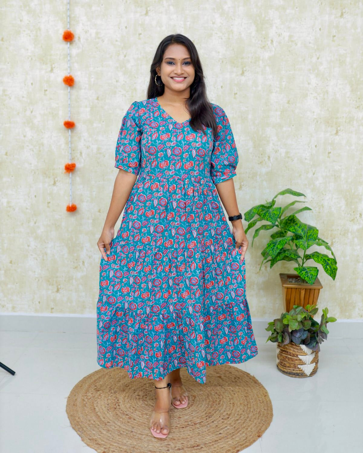 Kriti | Maternity Katha Cotton Kurti