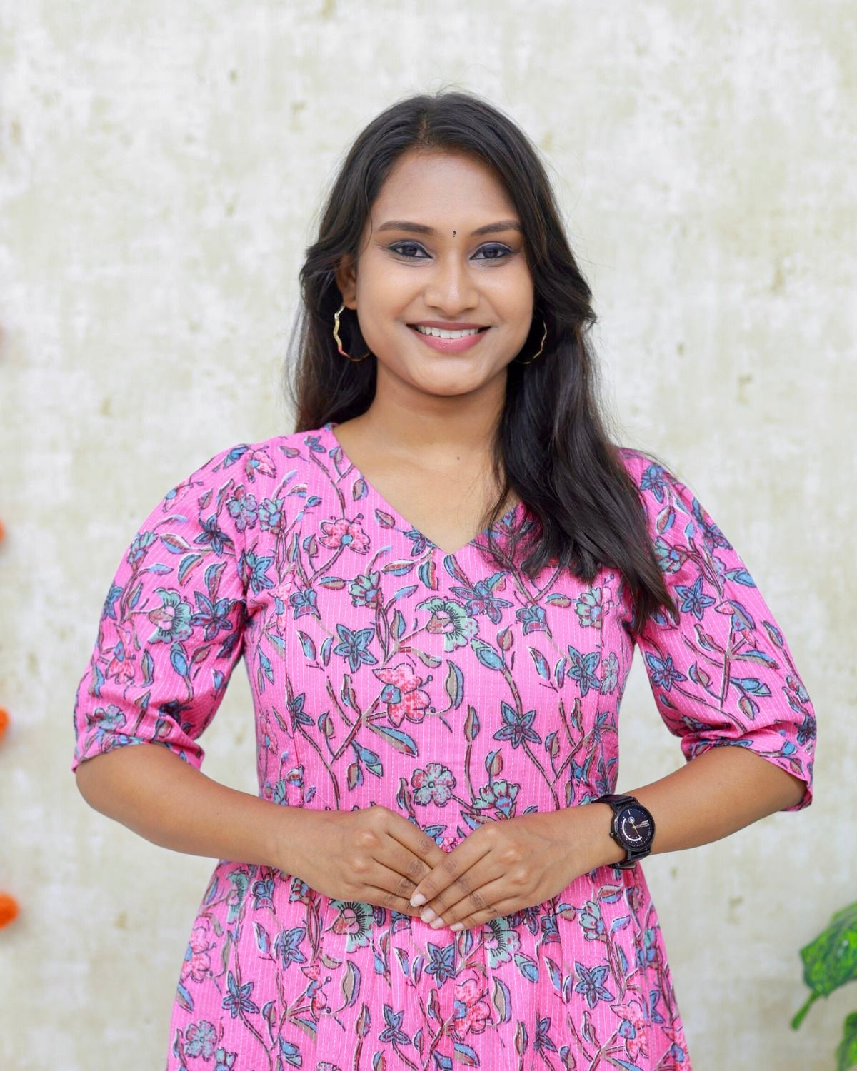 Anjali | Maternity Katha Cotton Kurti