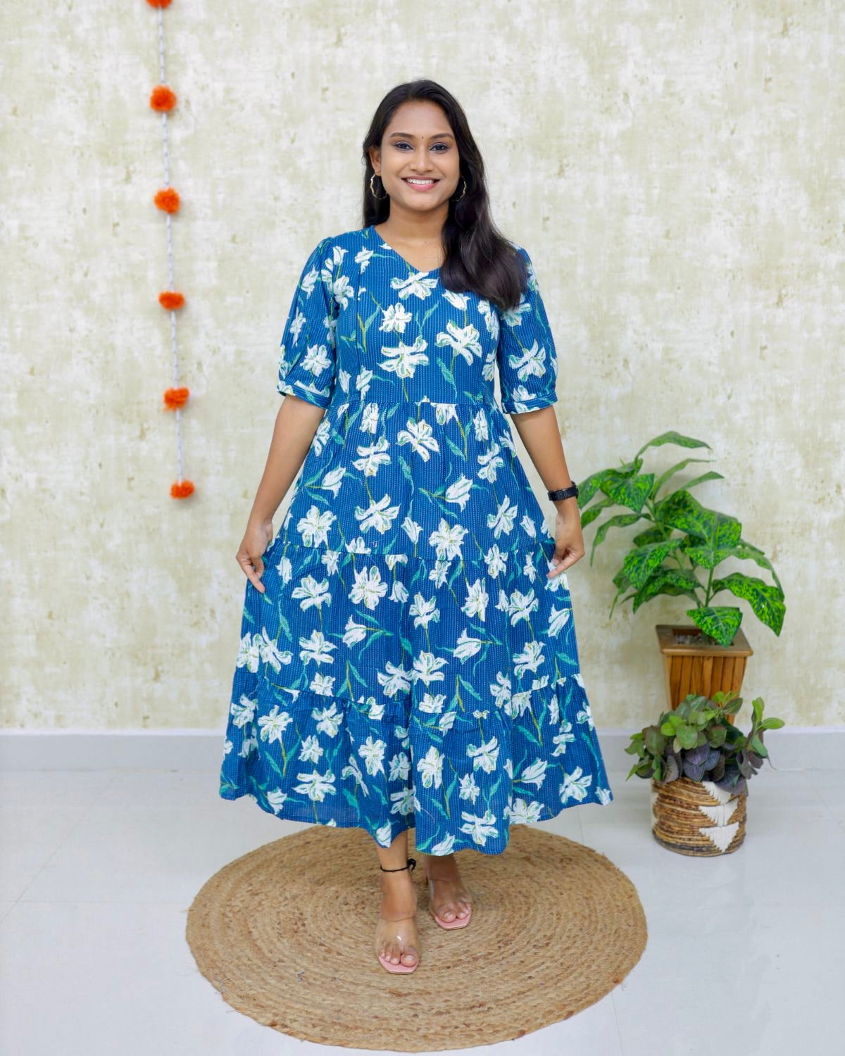 Gita | Maternity Katha Cotton Kurti