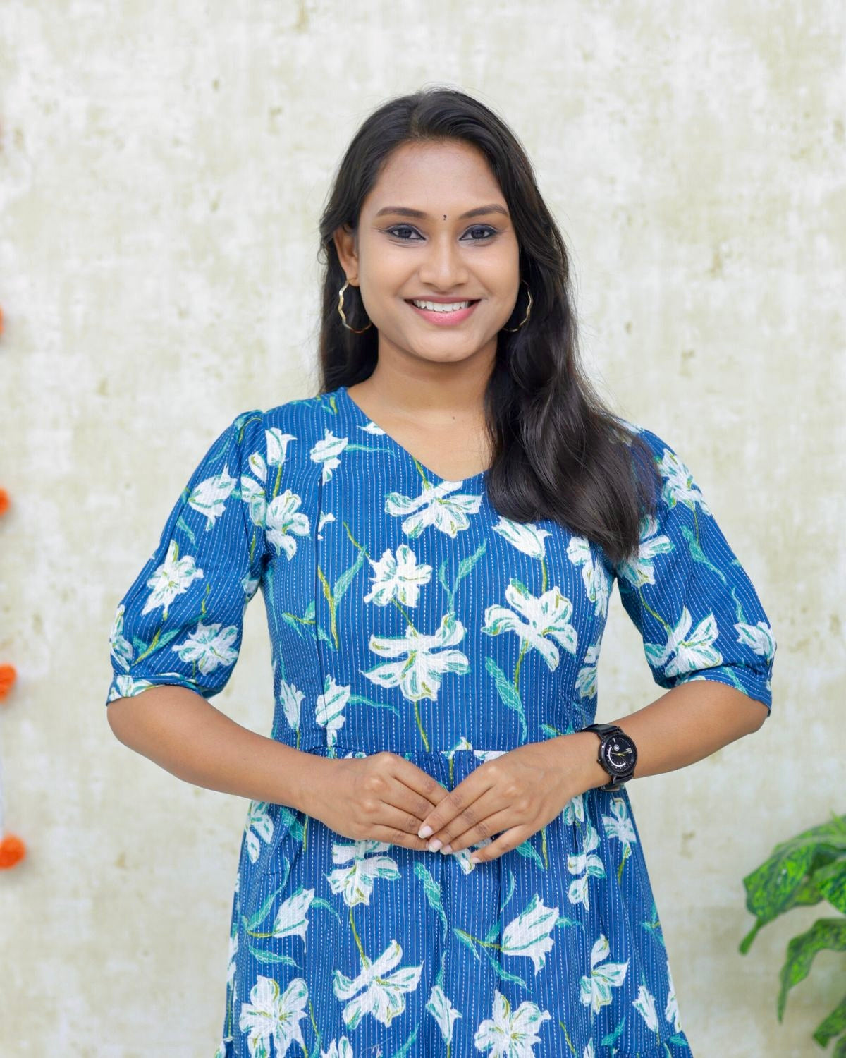 Gita | Maternity Katha Cotton Kurti