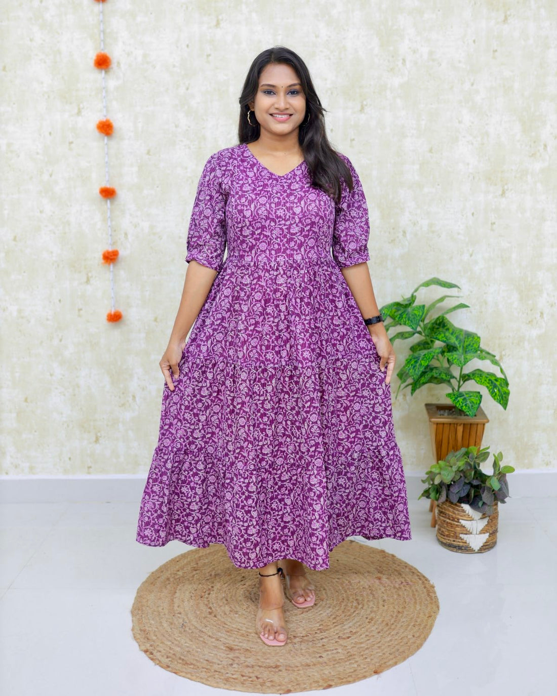 Rathi | Maternity Katha Cotton Kurti