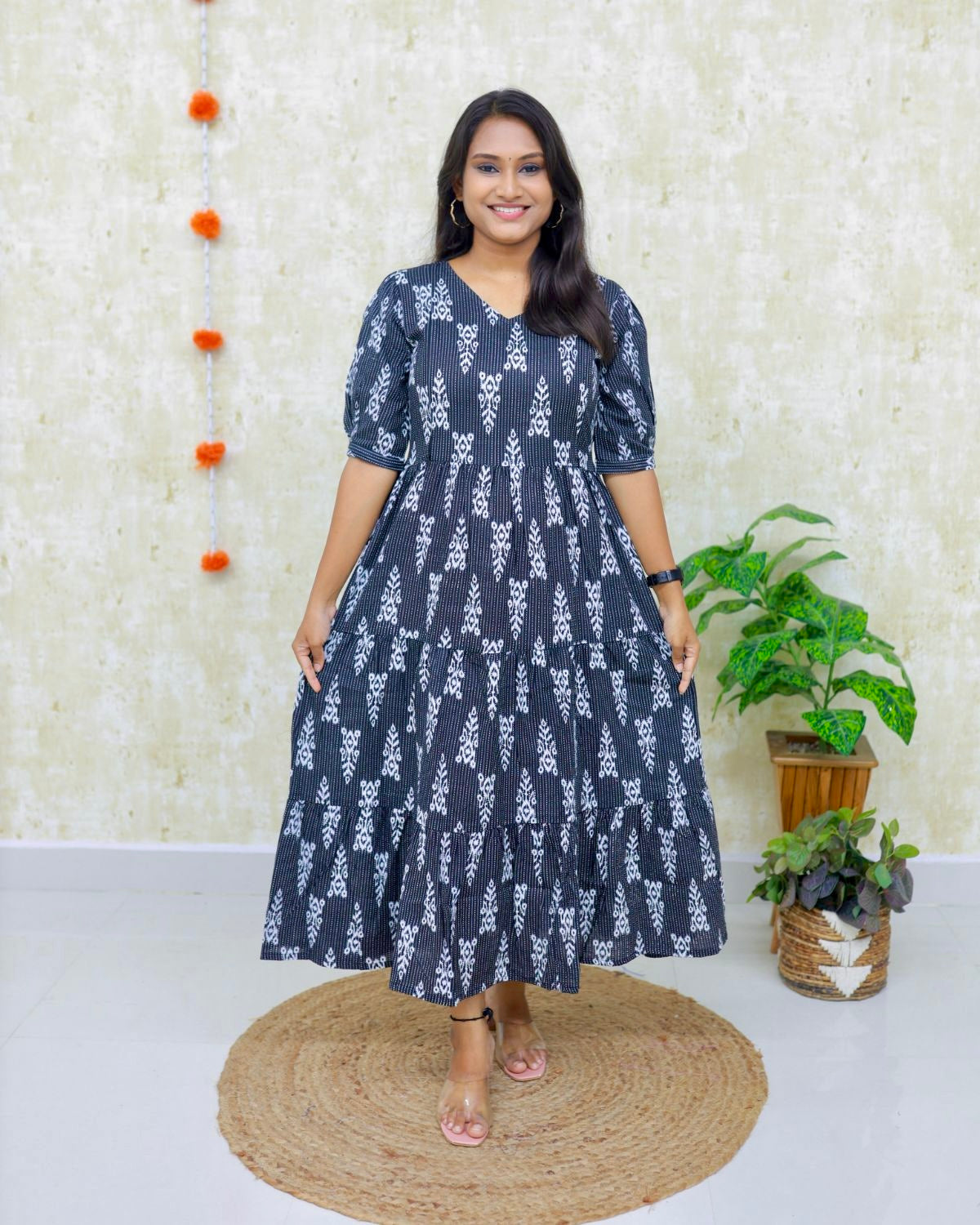 Iniya | Maternity Katha Cotton Kurti