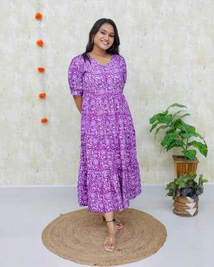 Oviyam | Maternity Katha Cotton Kurti