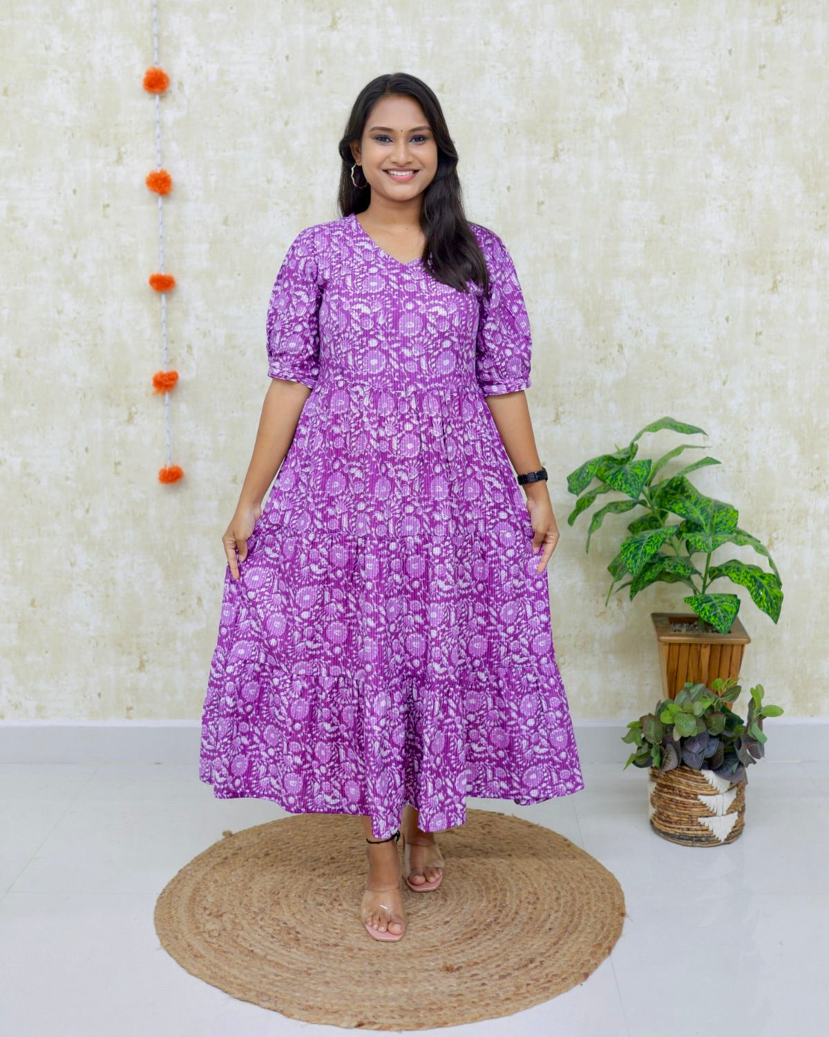 Oviyam | Maternity Katha Cotton Kurti