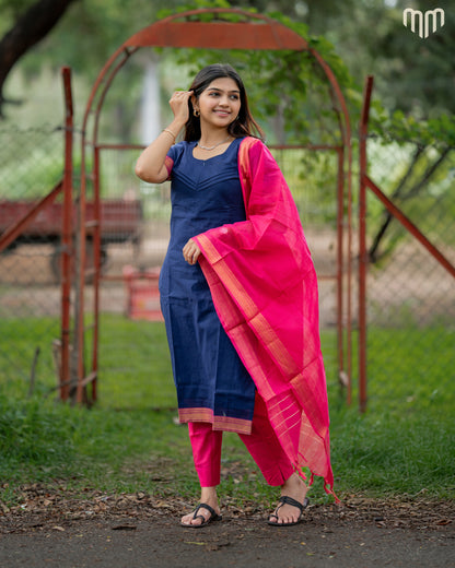 Mangalagiri V5 | Maternity Kurti with Lining [TOP + PANT + DUPATTA] DISPATCH DATE_SEP 16